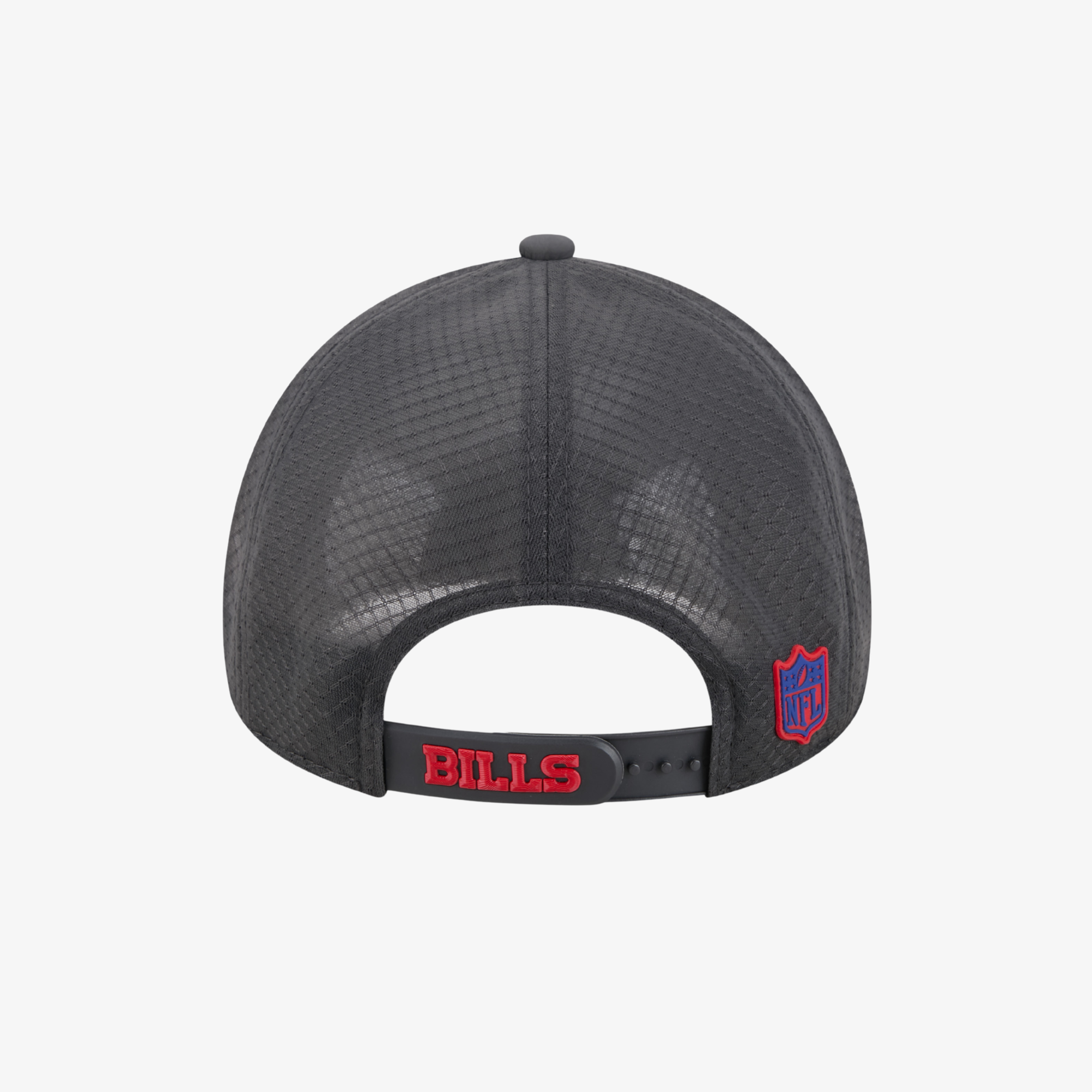 New Era 9FORTY Buffalo Bills 2026 Sideline Dark Gray Adjustable Apex