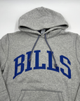 New Era Bills Primary Logo Gray Pullover Hoodie