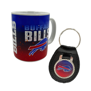 Buffalo Bills Mug and Key Fab Gift Set