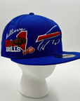 New Era Bills 9FIFTY With State, Bison, & Chicken Wing Icon Royal Hat