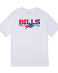 New Era Buffalo Bills 2023 Sideline White Short Sleeve Shirt