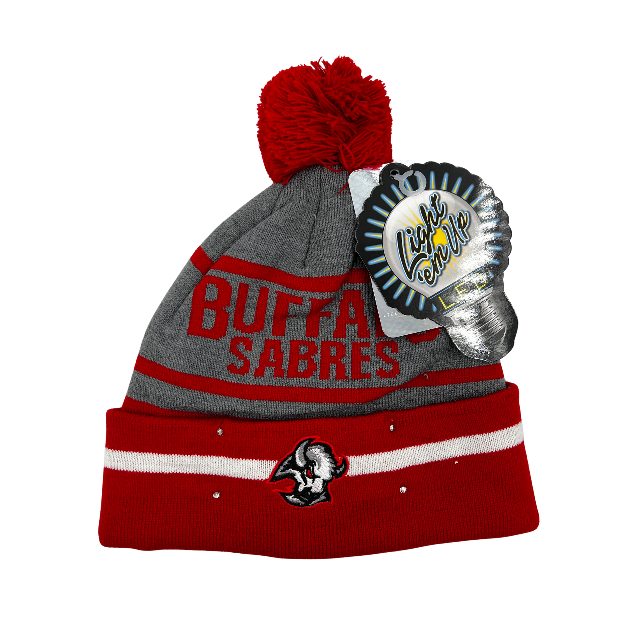 Buffalo Sabres Alternate Logo Light Up Winter Knit Hat