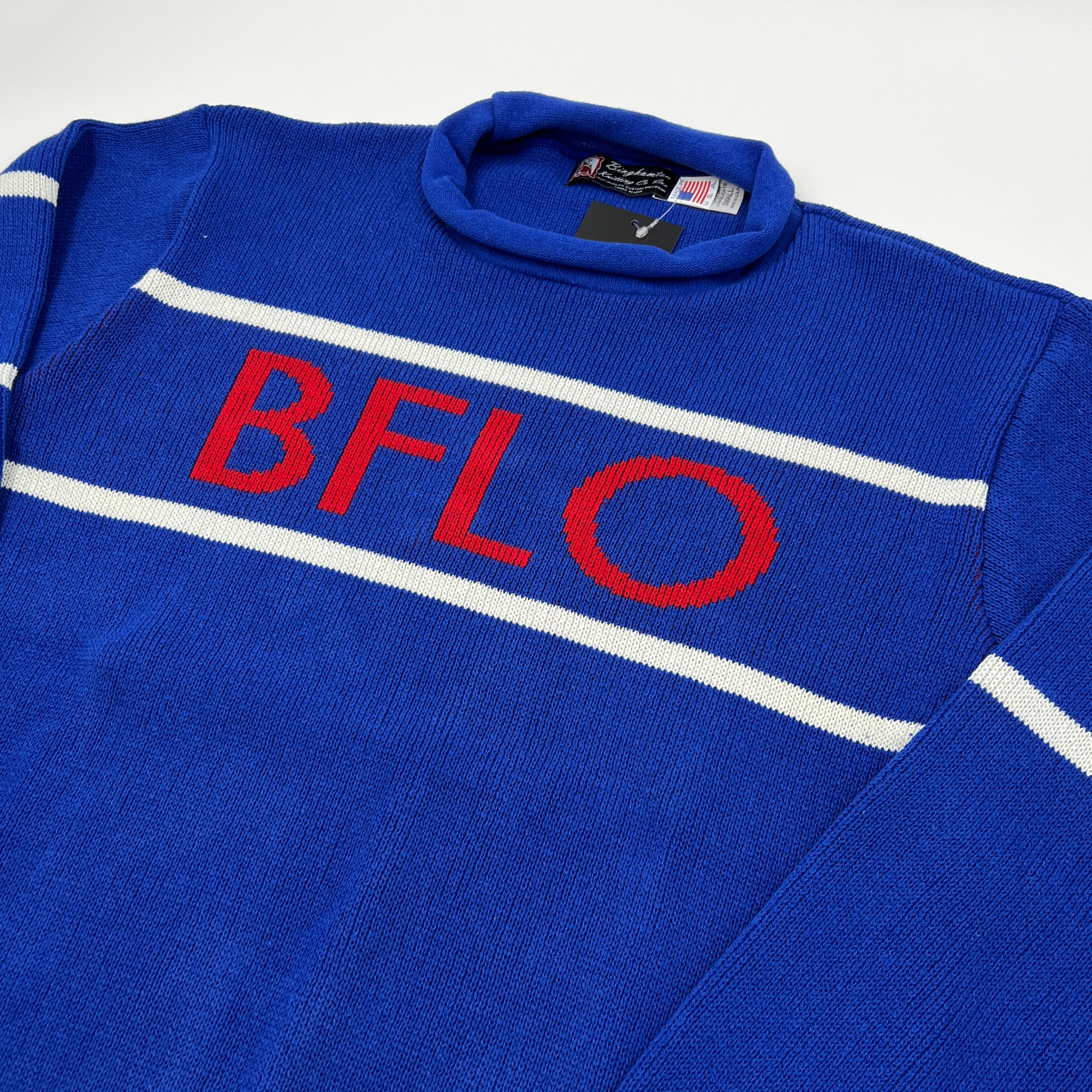 BFLO Royal Blue Rollneck High Quality Pullover Sweater
