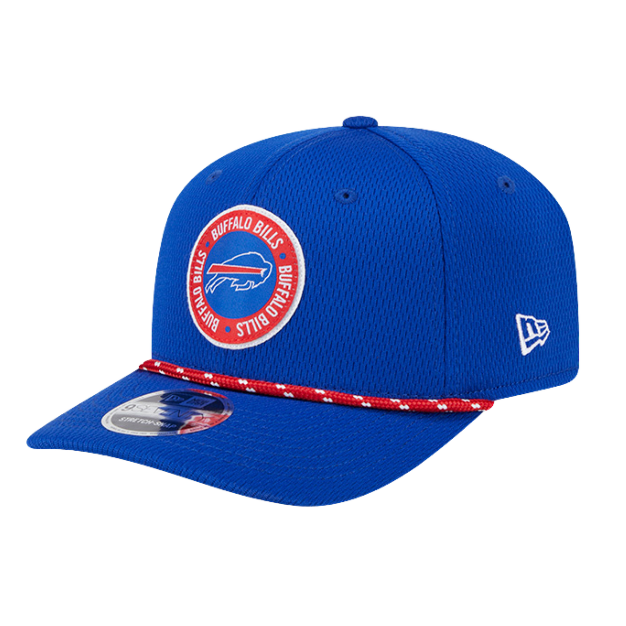 New Era 9SEVENTY Bills 2024 Sideline Royal Blue Stretch-Snap Hat