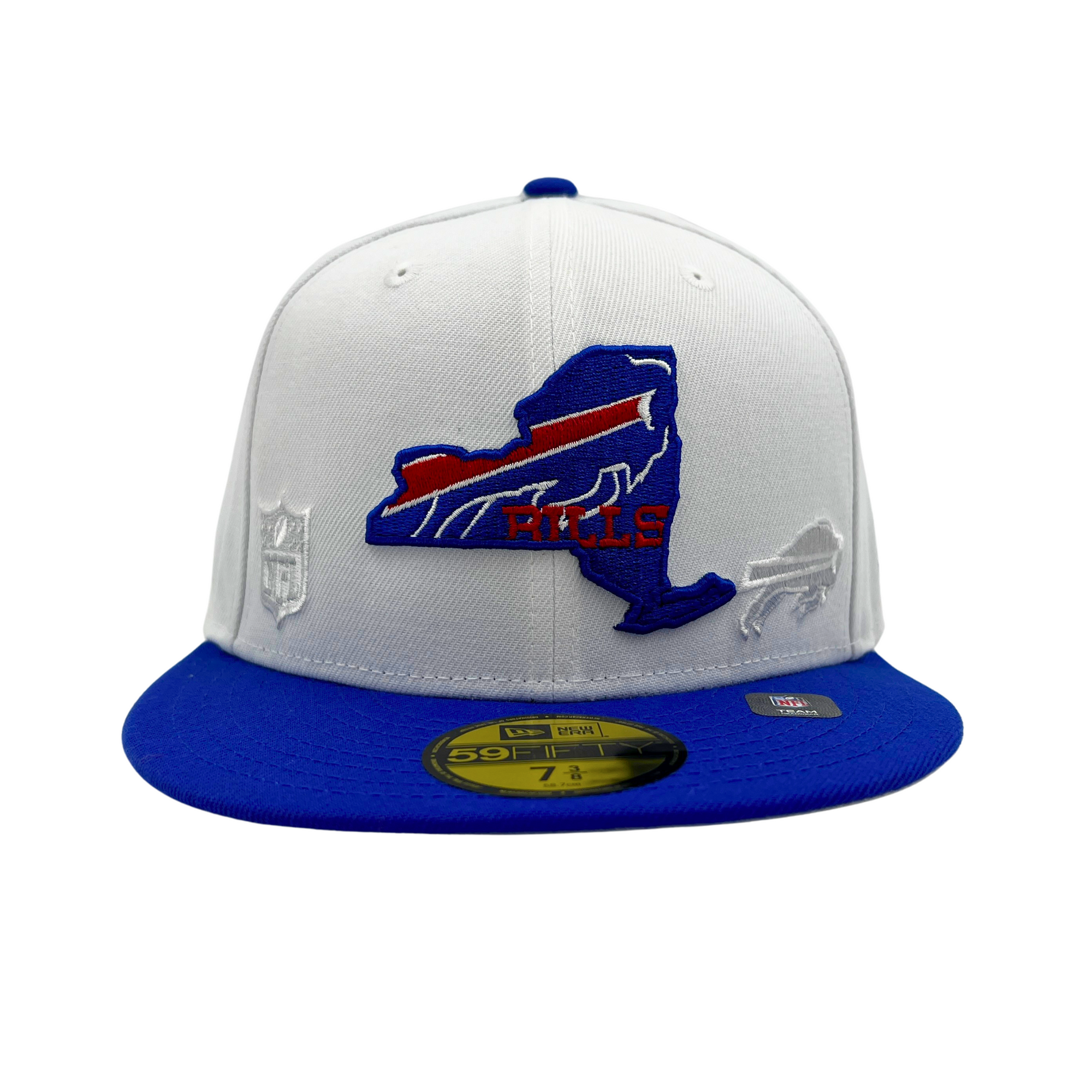 New Era Buffalo Bills 59FIFTY Embroidered NYS Fitted Hat