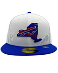 New Era Buffalo Bills 59FIFTY Embroidered NYS Fitted Hat