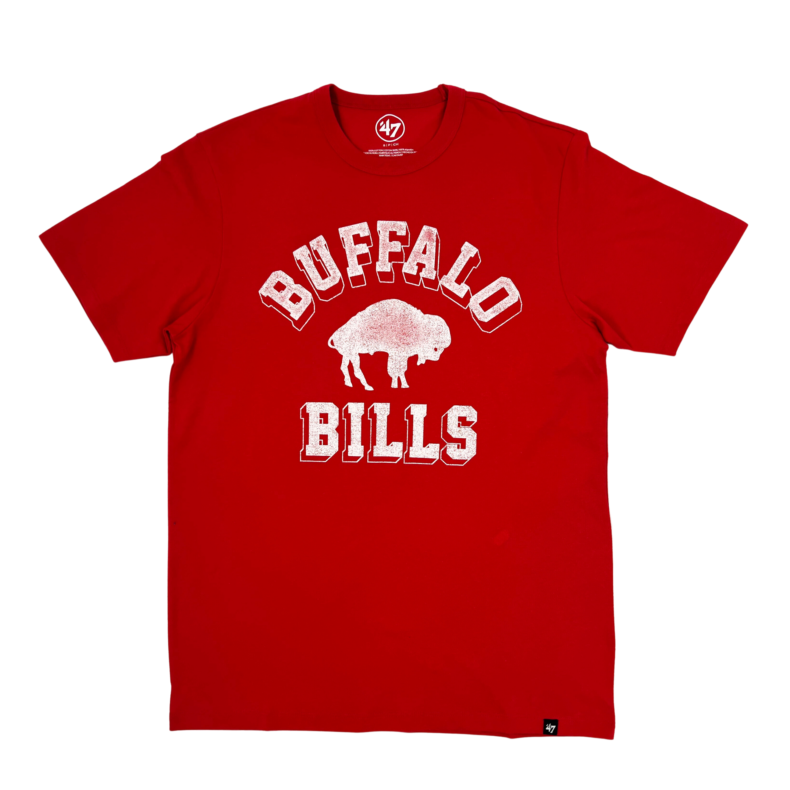 '47 Brand Bills Retro Racer Red Short Sleeve Shirt | The BFLO Store