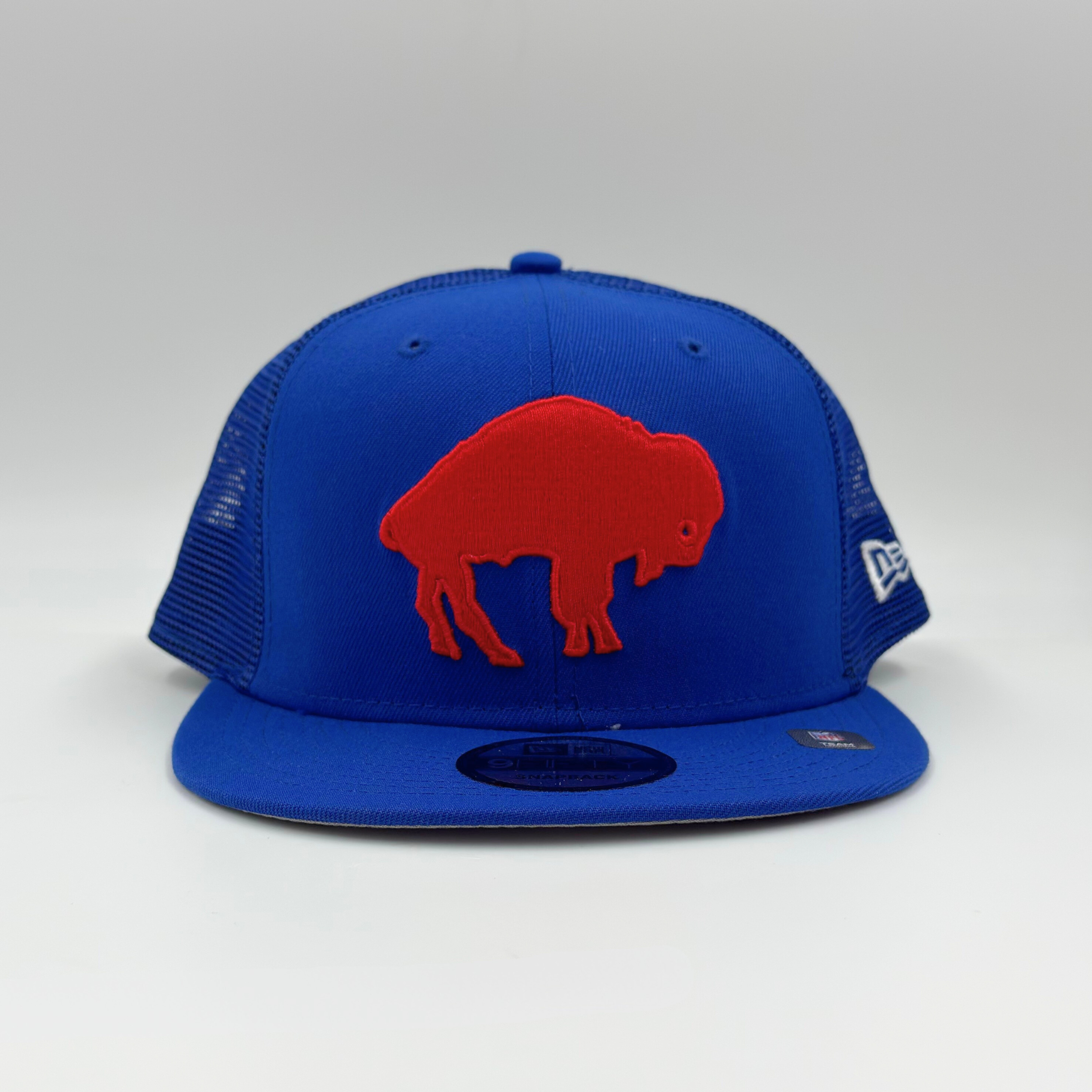 New Era 9FIFTY Buffalo Bills Royal Retro Mesh Trucker Hat | The BFLO Store