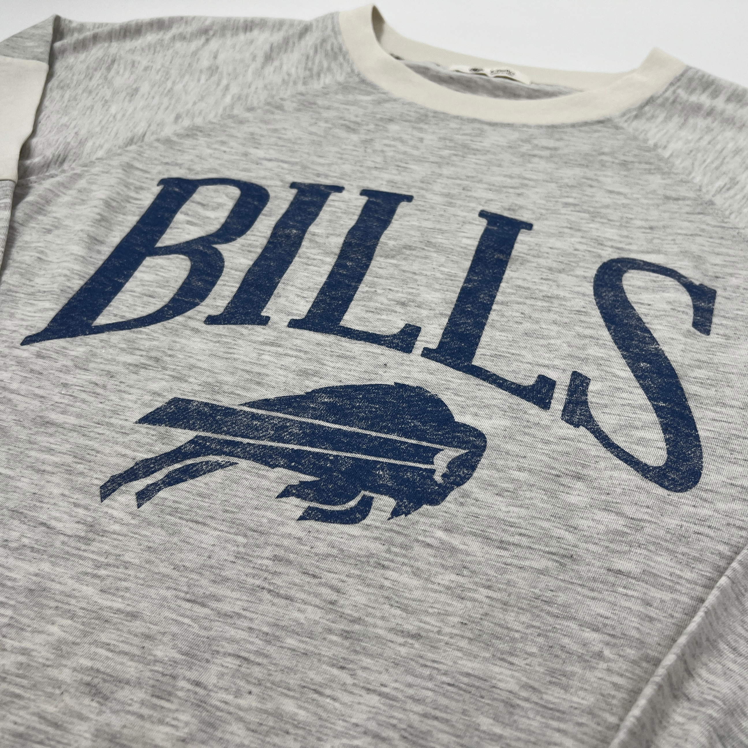 47 Brand Bills Sleeve Print & Retro Gray Long Sleeve