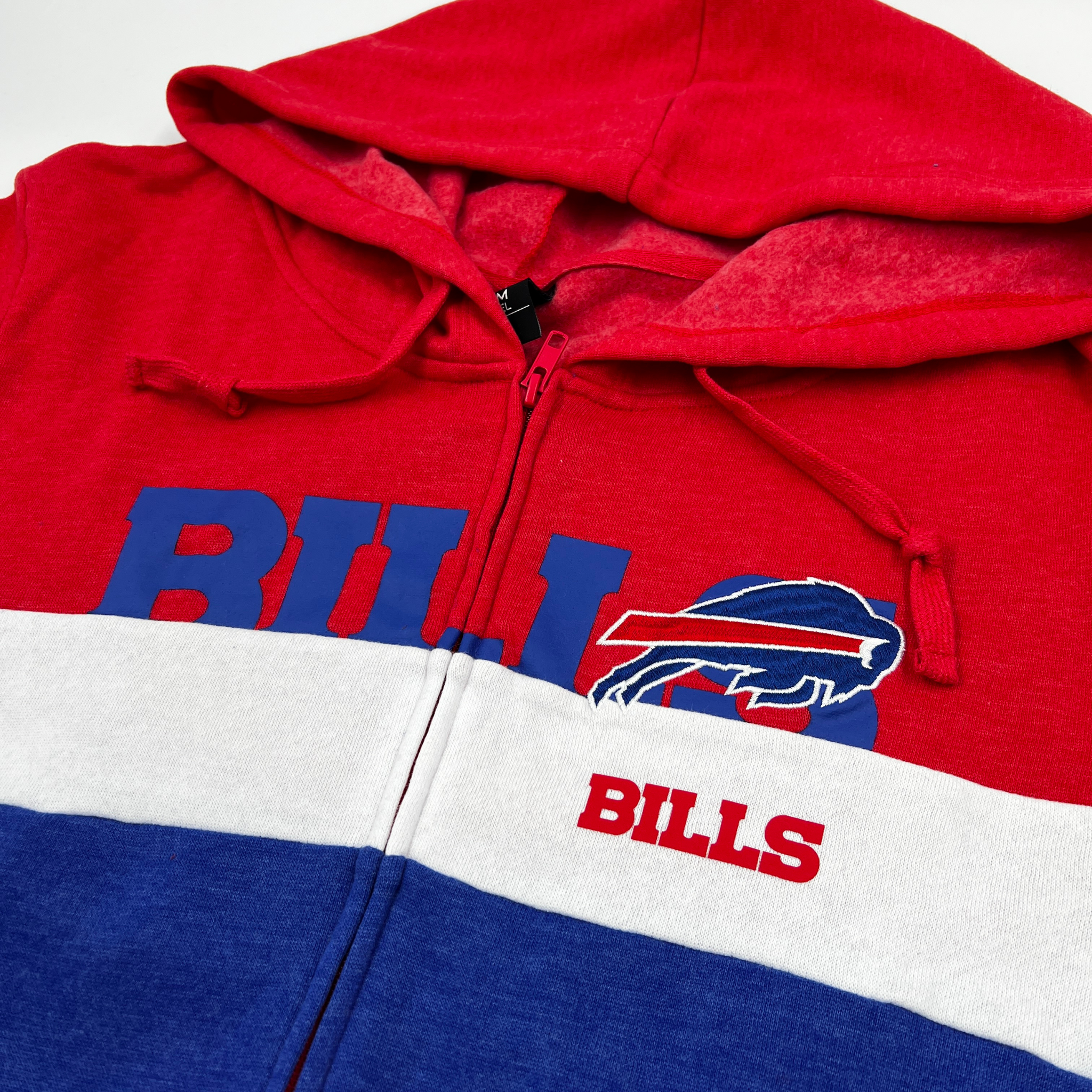 Buffalo Bills Womens Plus Size 1X Bills Mafia Full Zip Hoodie