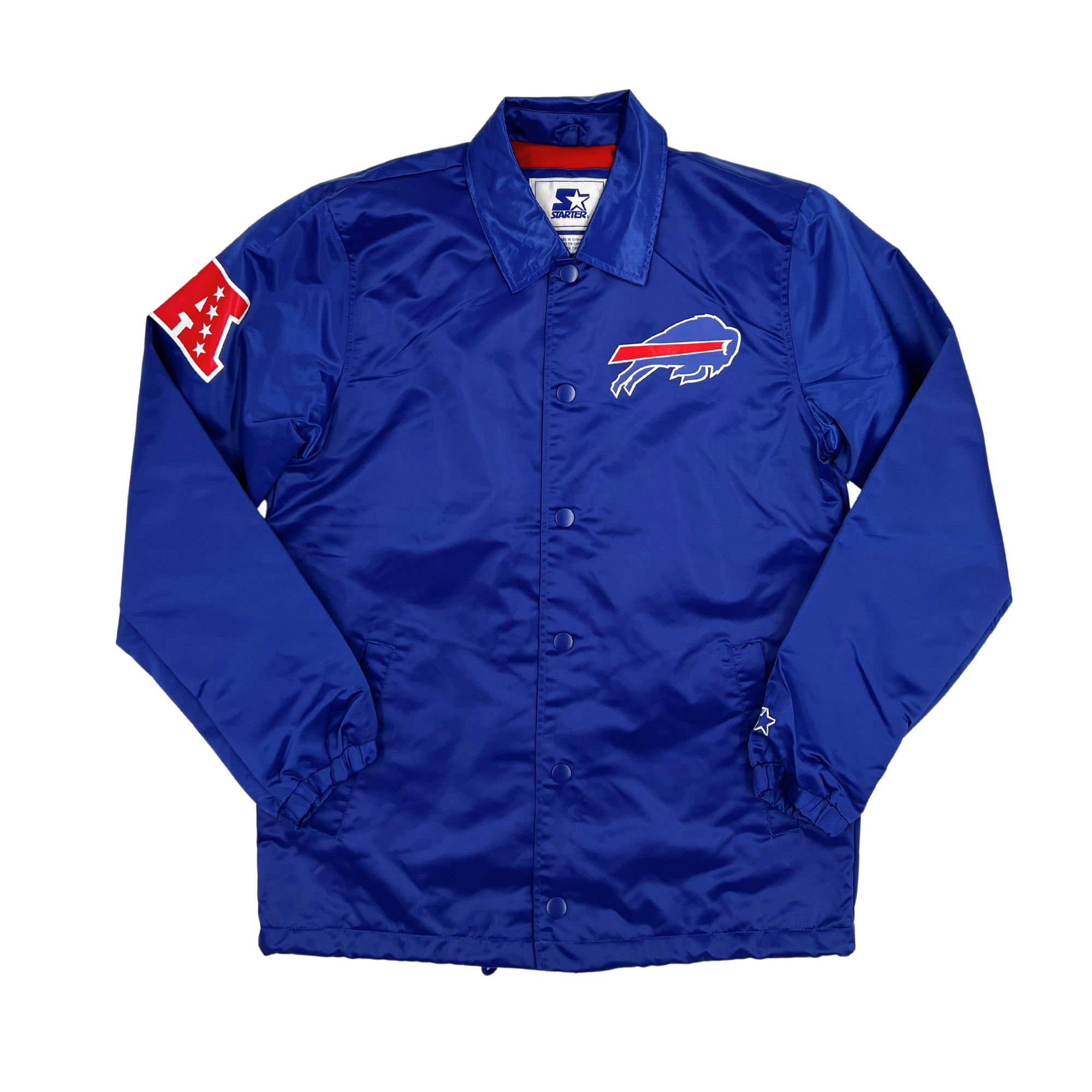 Buffalo Bills Option Route Snap Up Starter Coaches Jacket