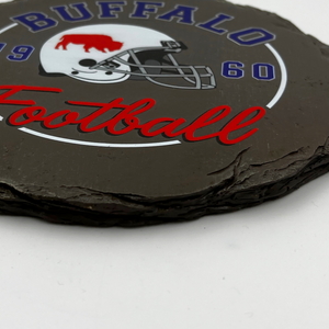 Buffalo Football Resin Garden Stone