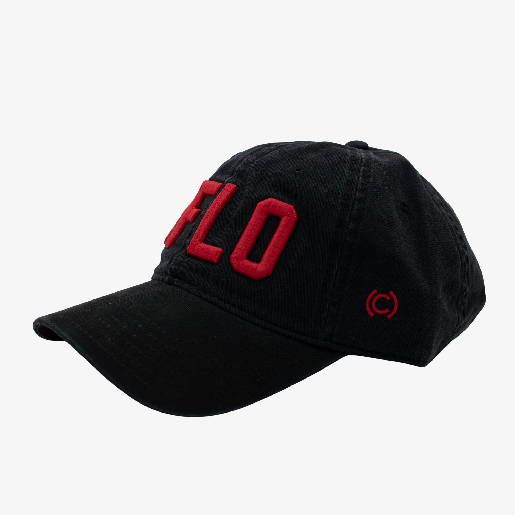 (code)word BFLO Black &amp; Red Dad Cap
