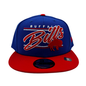 New Era Buffalo Bills Retro Logo Royal Snapback Hat