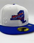 New Era Buffalo Bills 59FIFTY Embroidered NYS Fitted Hat