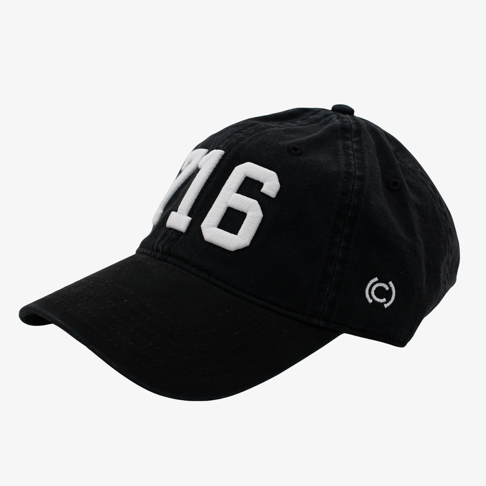 (code)word 716 Black &amp; White Dad Hat