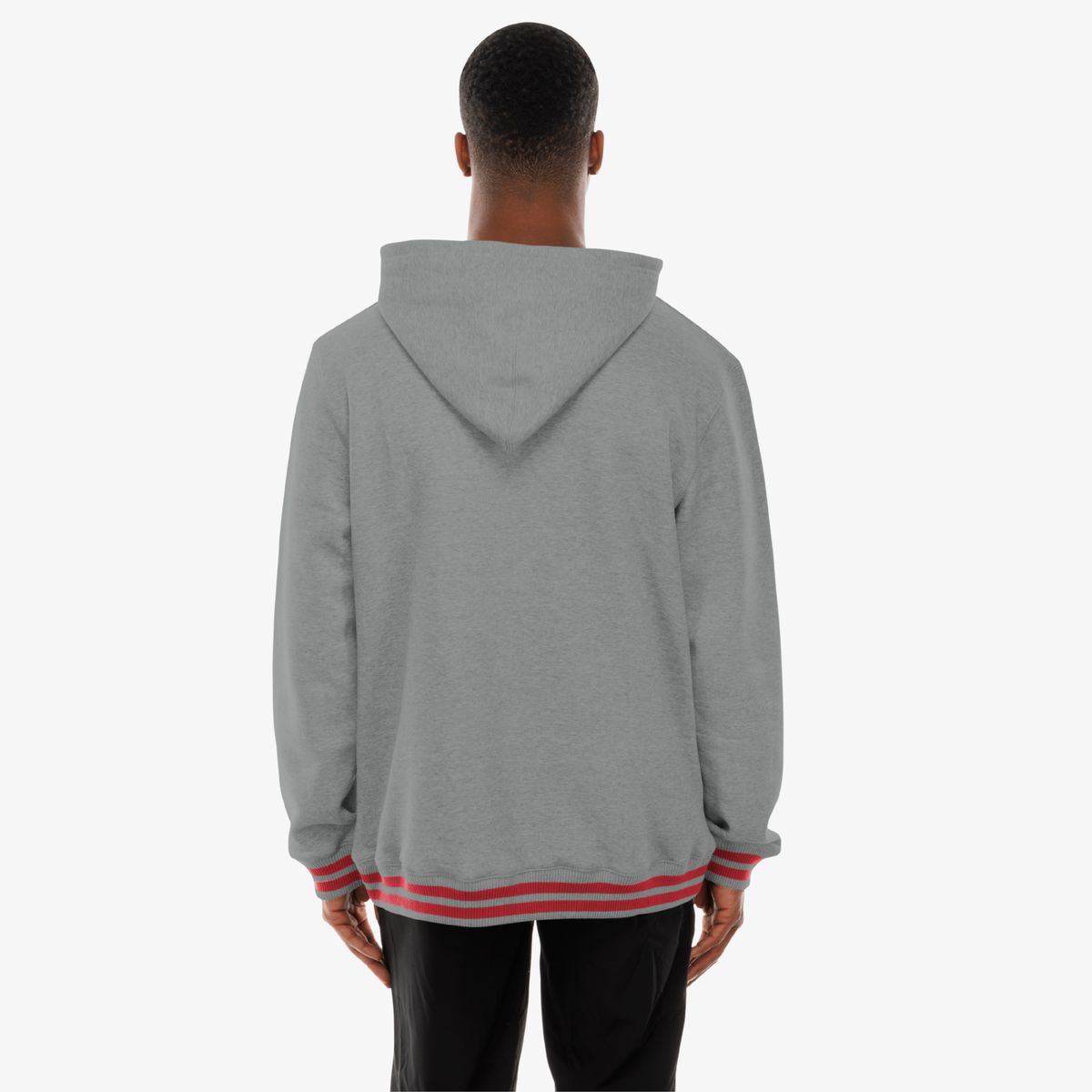 New Era Buffalo Bills Arch Heather Gray Hoodie