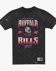New Era Buffalo Bills black washed T-shirt with 1960 helmet and AFC East graphic