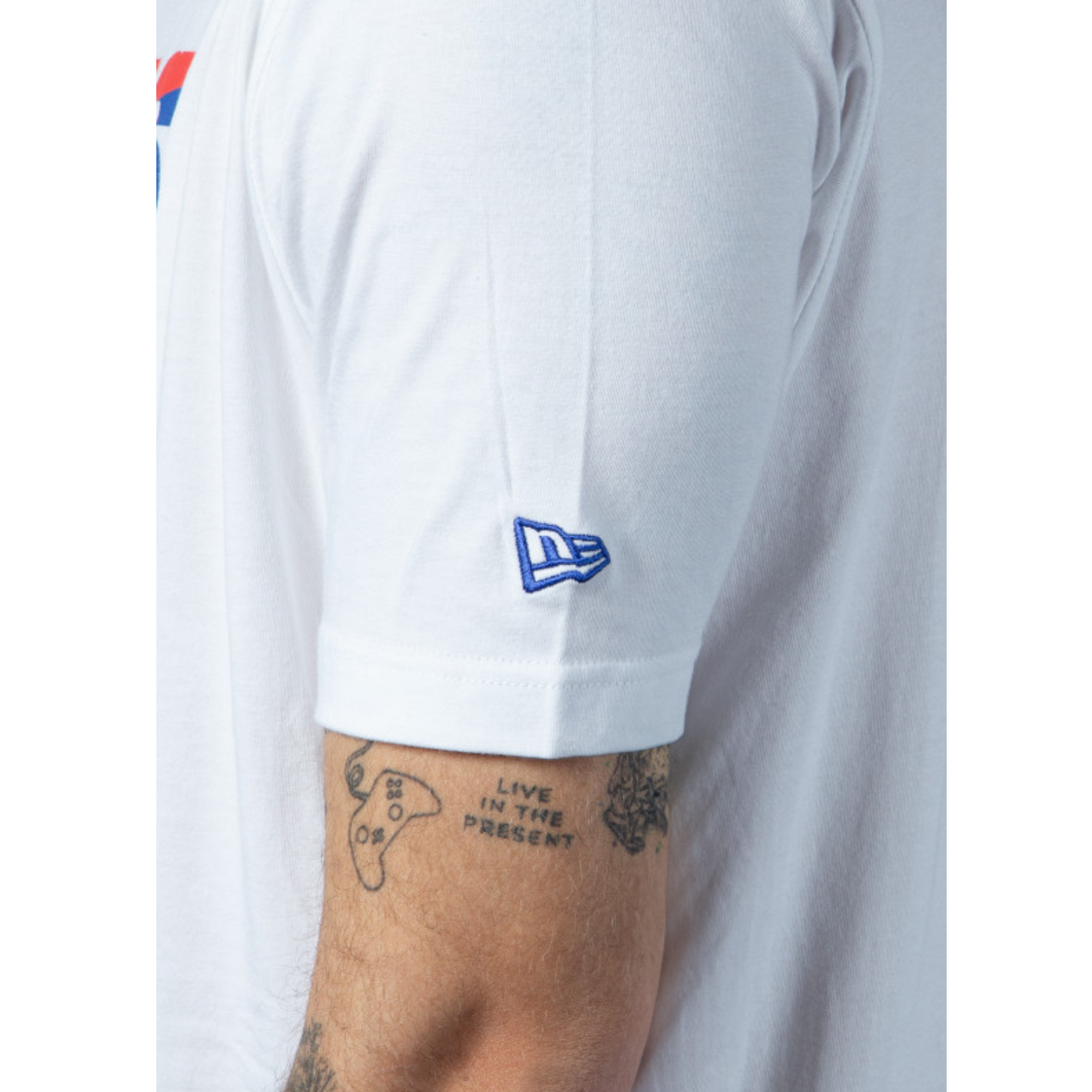 New Era Buffalo Bills White Short Sleeve Shirt