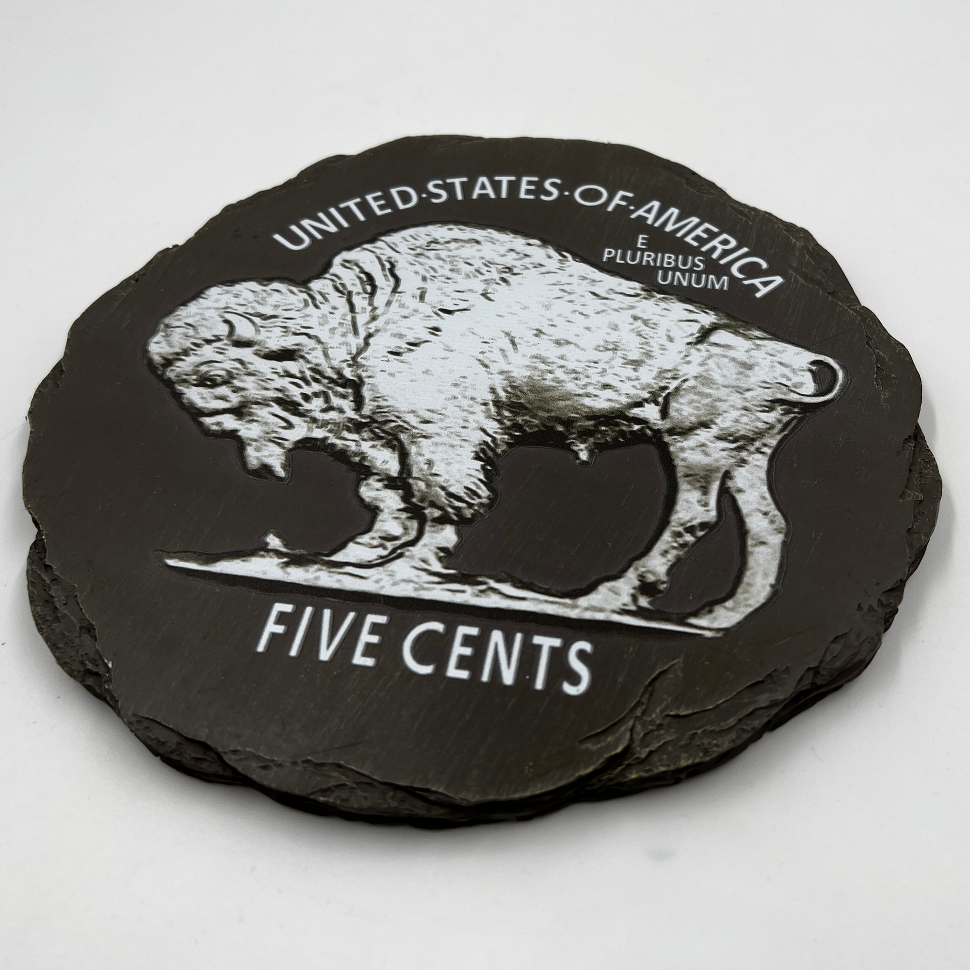 USA Five Cents Resin Garden Stone