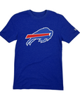 New Era Bills Primary Logo Royal Active Short Sleeve Shirt