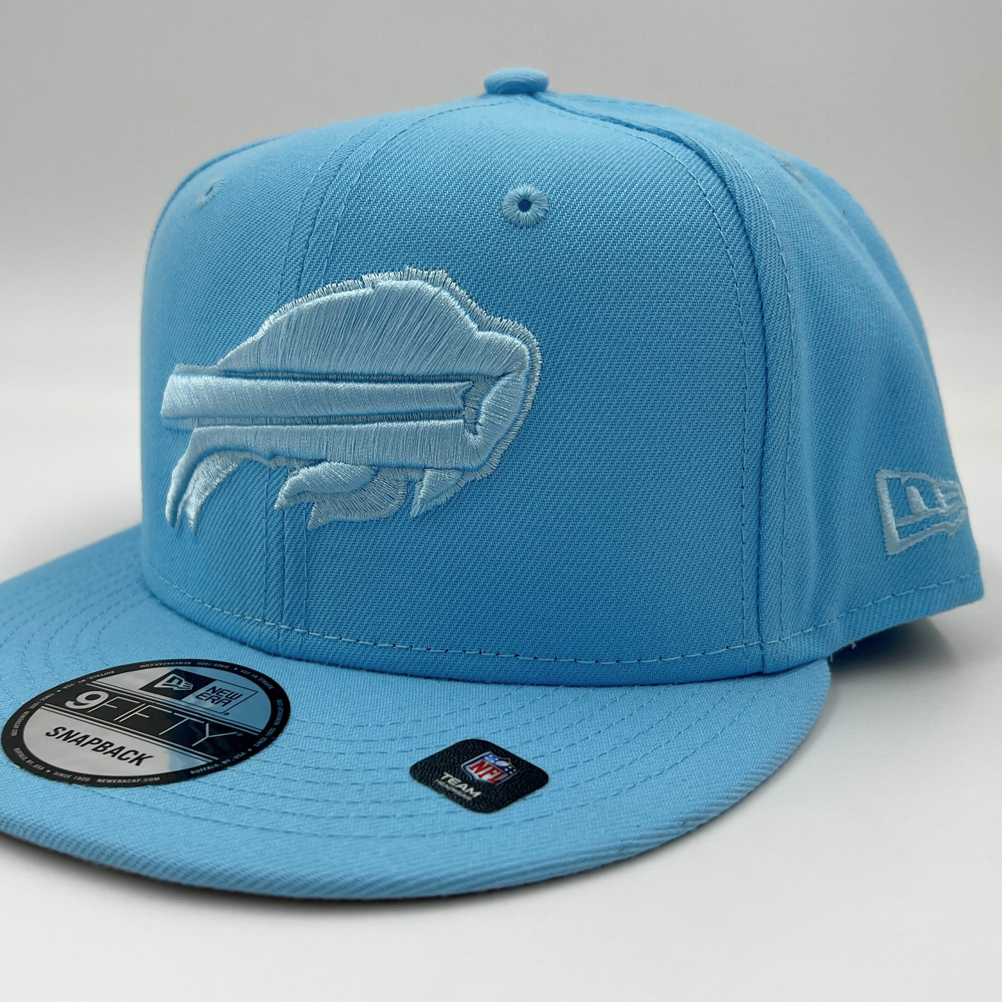 New Era Bills 9Fifty Light Blue 2023 Colorpack Snapback Hat