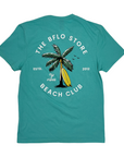 BFLO Beach Club Aqua Short Sleeve Shirt