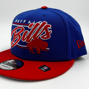 New Era Buffalo Bills Retro Logo Royal Snapback Hat