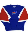 Women's Bills Wild Card Royal Starter Crewneck