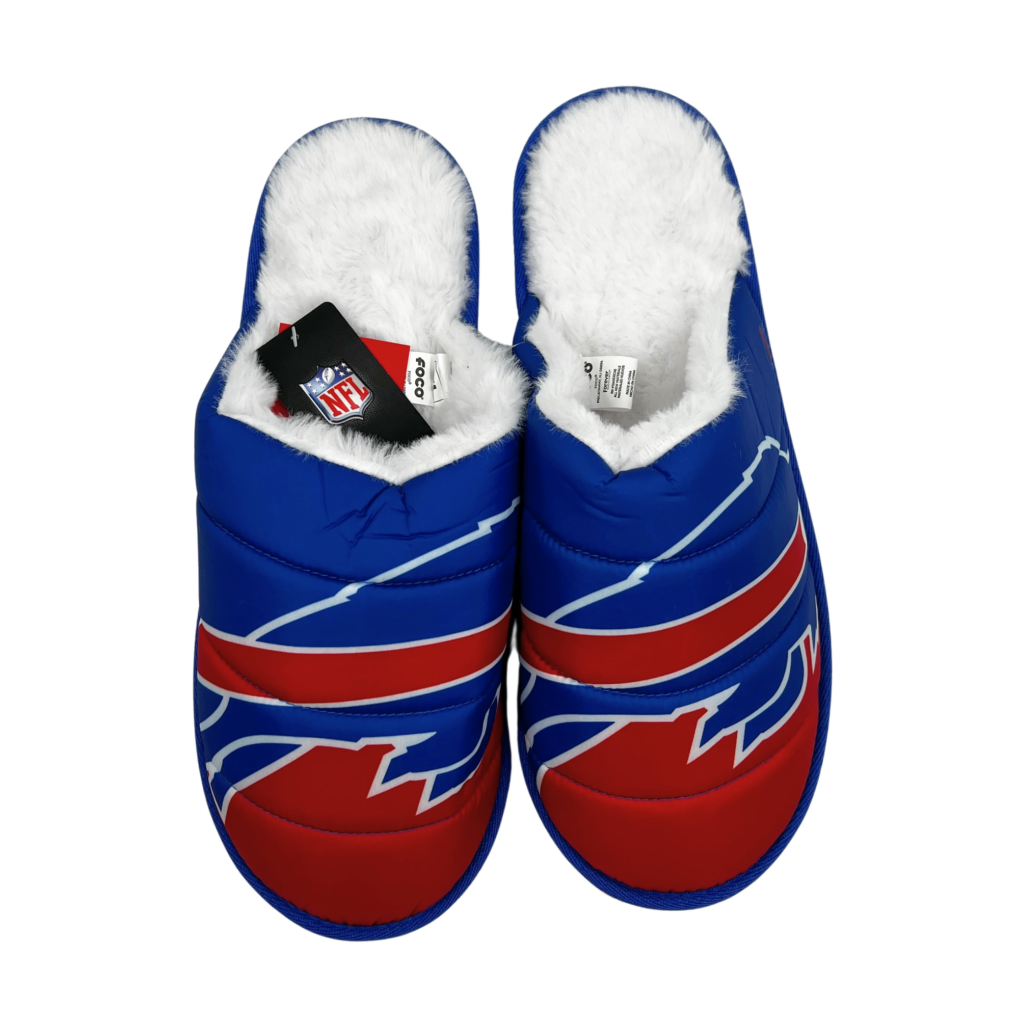 Buffalo Bills Colorblock Quilted Mule Slipper