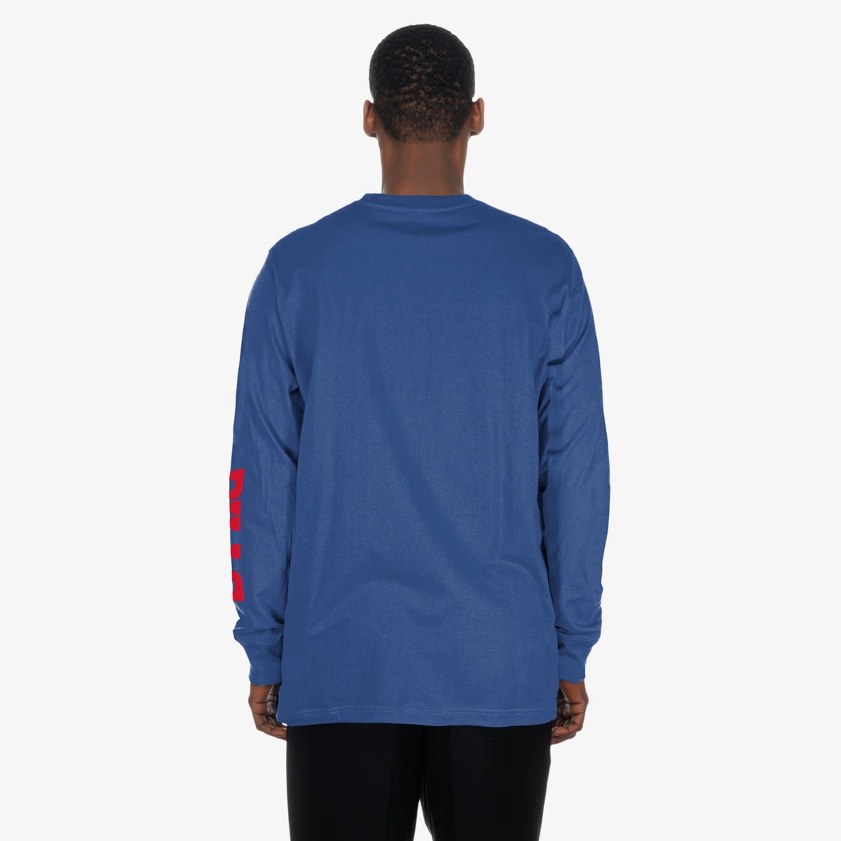 New Era Buffalo Bills Arch Blue Long Sleeve T-Shirt
