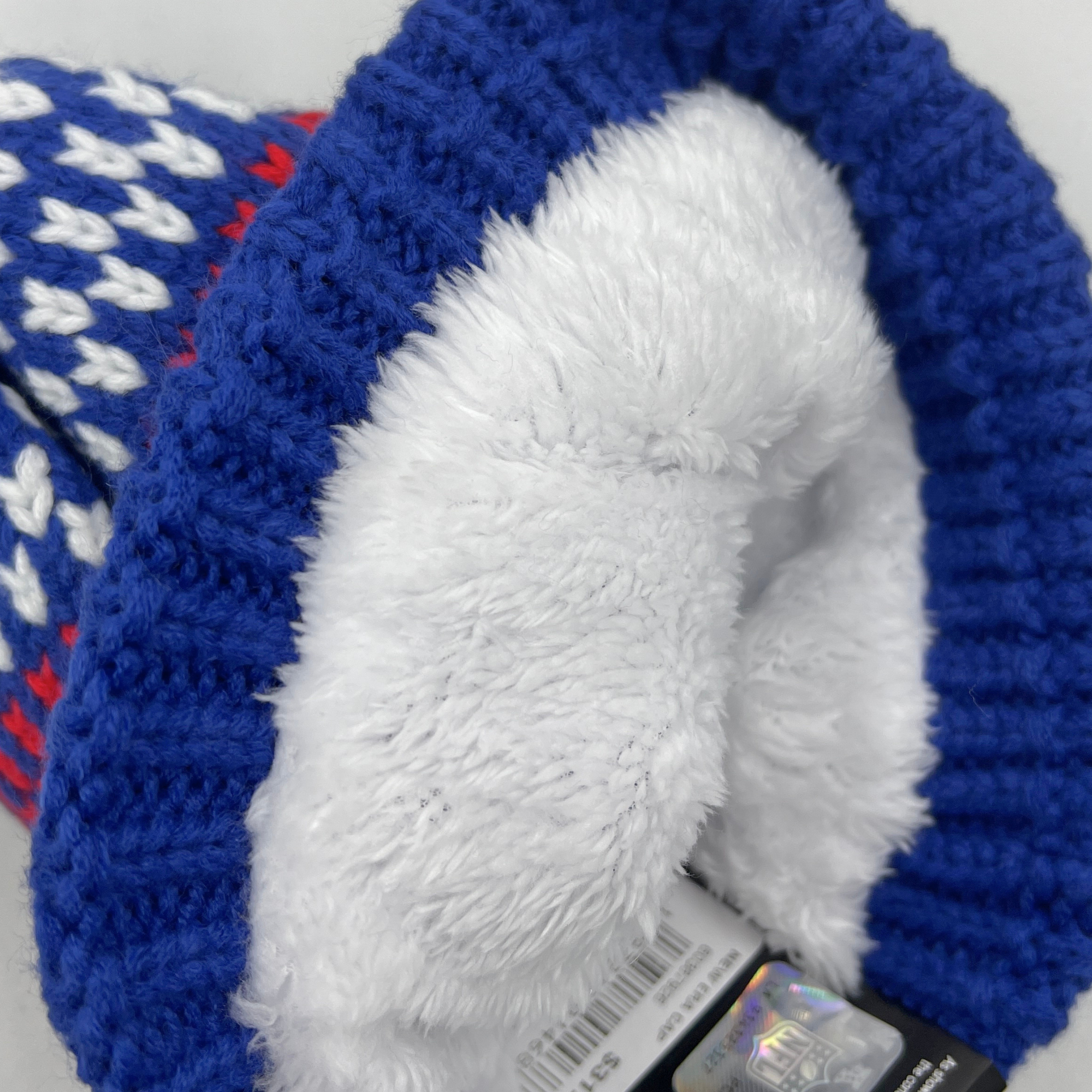 Women&#39;s New Era Buffalo Bills Knitted Stripes Winter Hat
