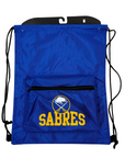 Buffalo Sabres Royal & Gold Drawstring Bag