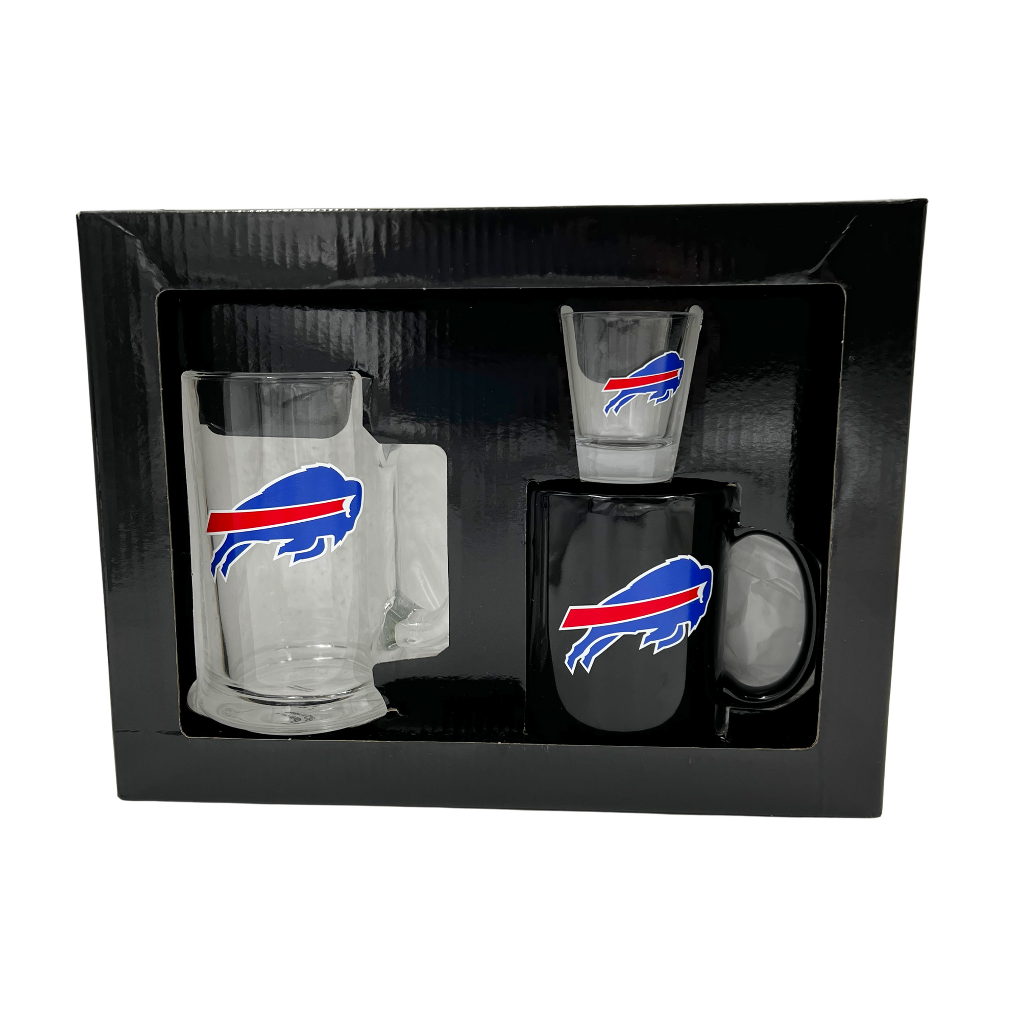 Buffalo Bills 3-Piece Glassware Gift Set