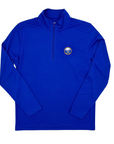 Buffalo Sabres Royal Blue Quarter Zip With Embroidered Logo