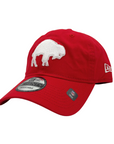 New Era 9TWENTY Buffalo Bills Retro Logo Adjustable Red Cap