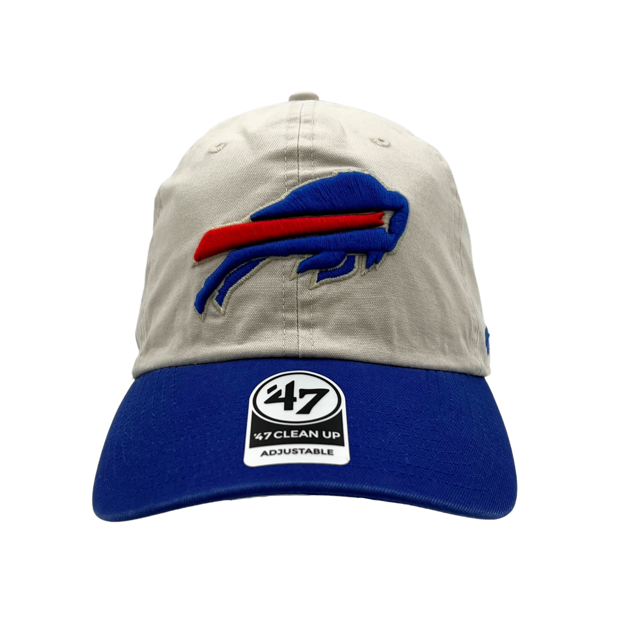'47 Brand Buffalo Bills Charging Buffalo Adjustable Stone Hat