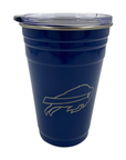 Buffalo Bills Blue Stainless Steel Tailgater Party Cup