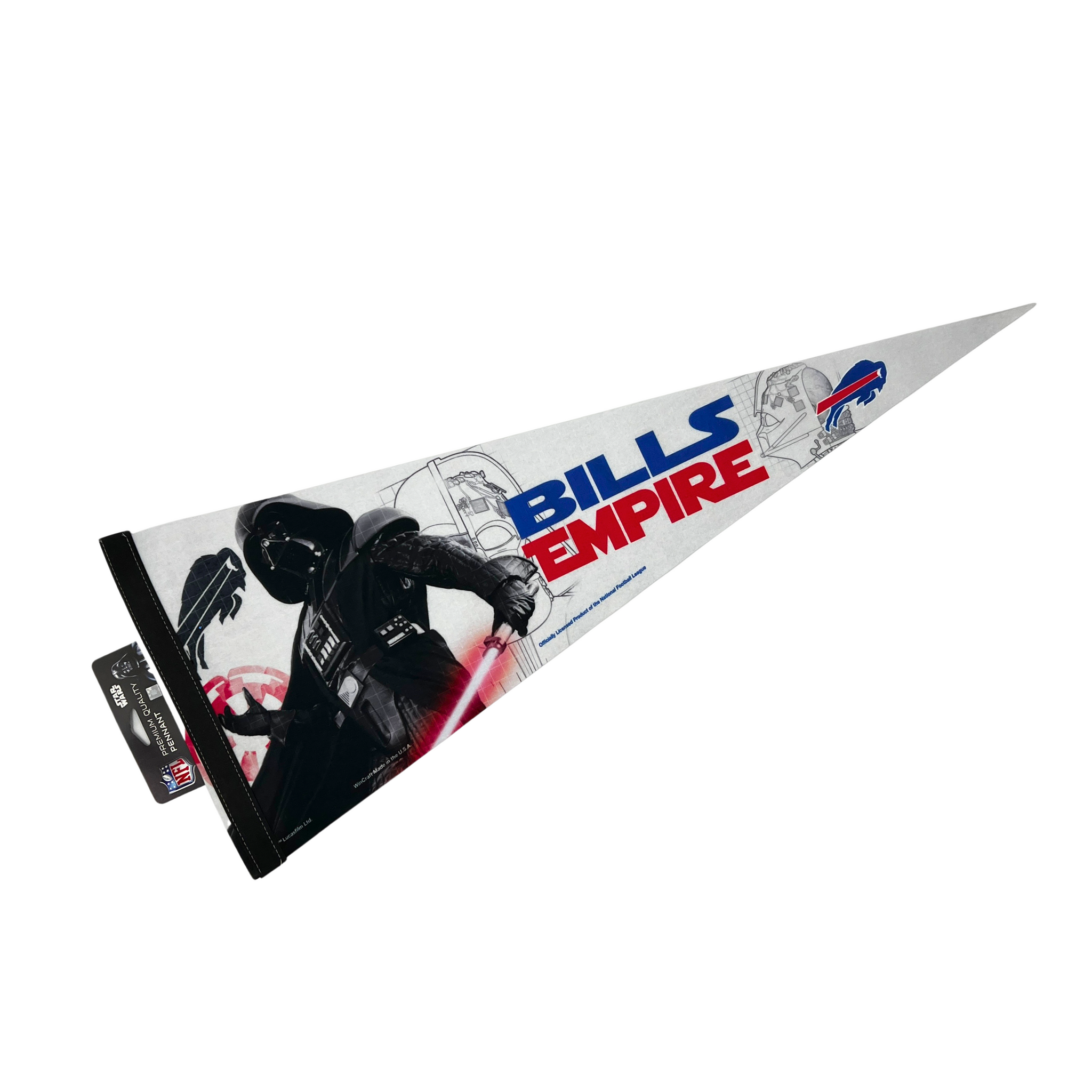 Buffalo Bills x Darth Vader "Bills Empire" Star Wars Pennant