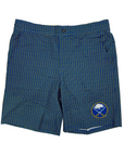 Buffalo Sabres Primary Logo Heathered Hybrid Walking Short