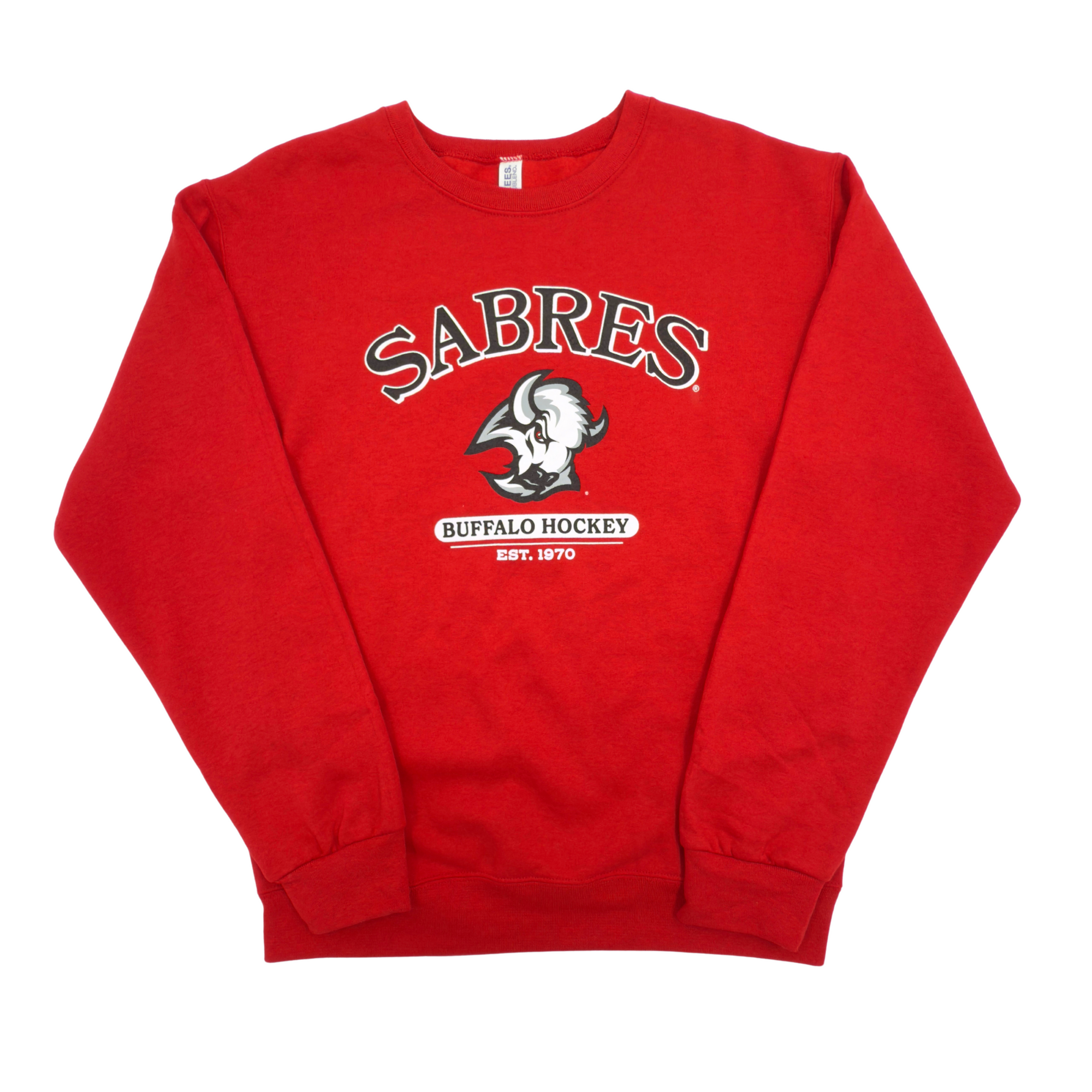 Buffalo Sabres Black & Red Alternate Logo Crewneck