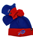 Toddler Buffalo Bills Winter Hat and Gloves Set