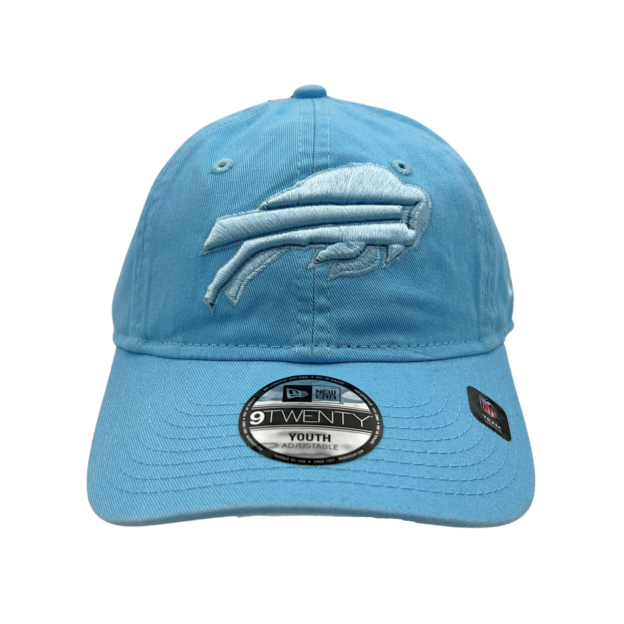 Youth New Era Bills Light Blue 2023 Colorpack Adjustable Hat