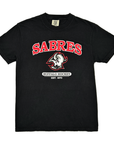 Buffalo Sabres Est 1970 Black & Red Alternate Logo T-Shirt