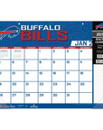 Buffalo Bills Desk Pad 2025 Calendar