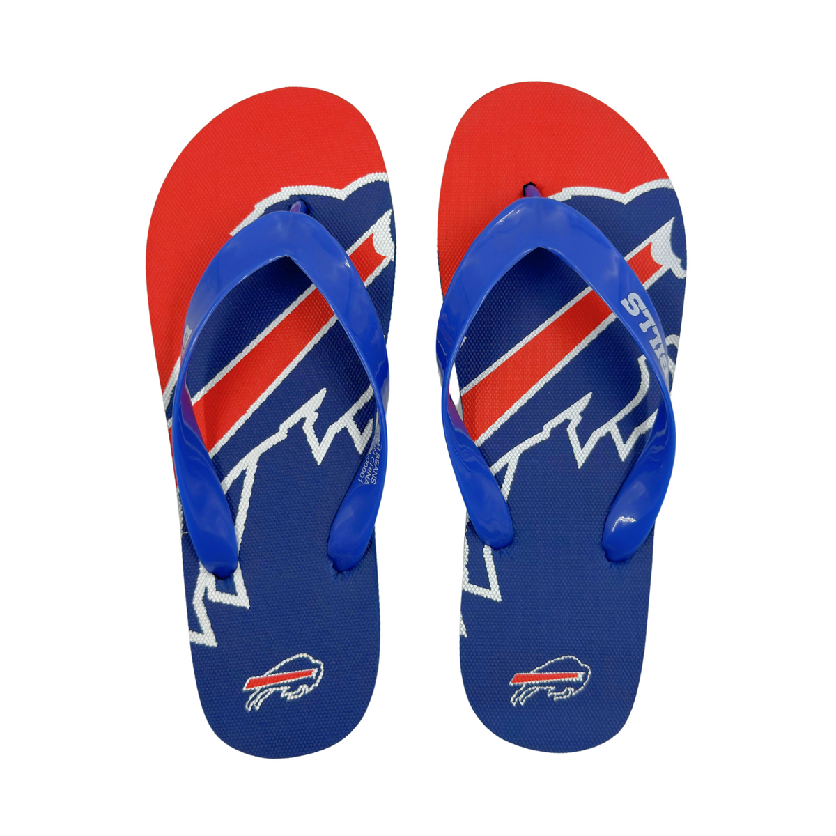 Buffalo Bills Bills Logo Unisex Flip Flops | The BFLO Store display picture 3