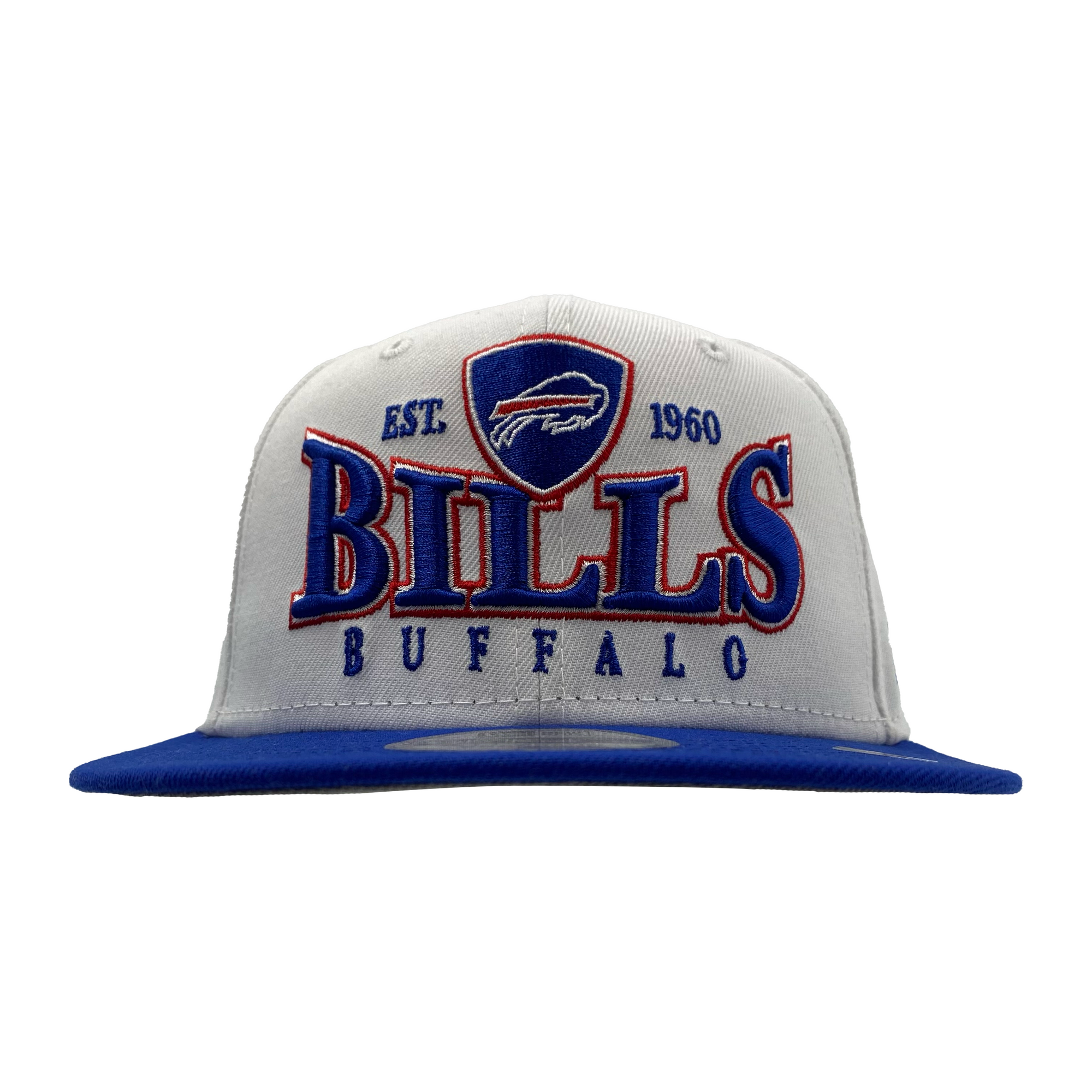 New Era Buffalo Bills Est. 1960 White Snapback Hat