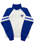 Women's Buffalo Sabres 4 Her White & Royal Lightweight Zip-Up