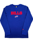 New Era Bills Primary Logo Thermal Royal Long Sleeve Shirt