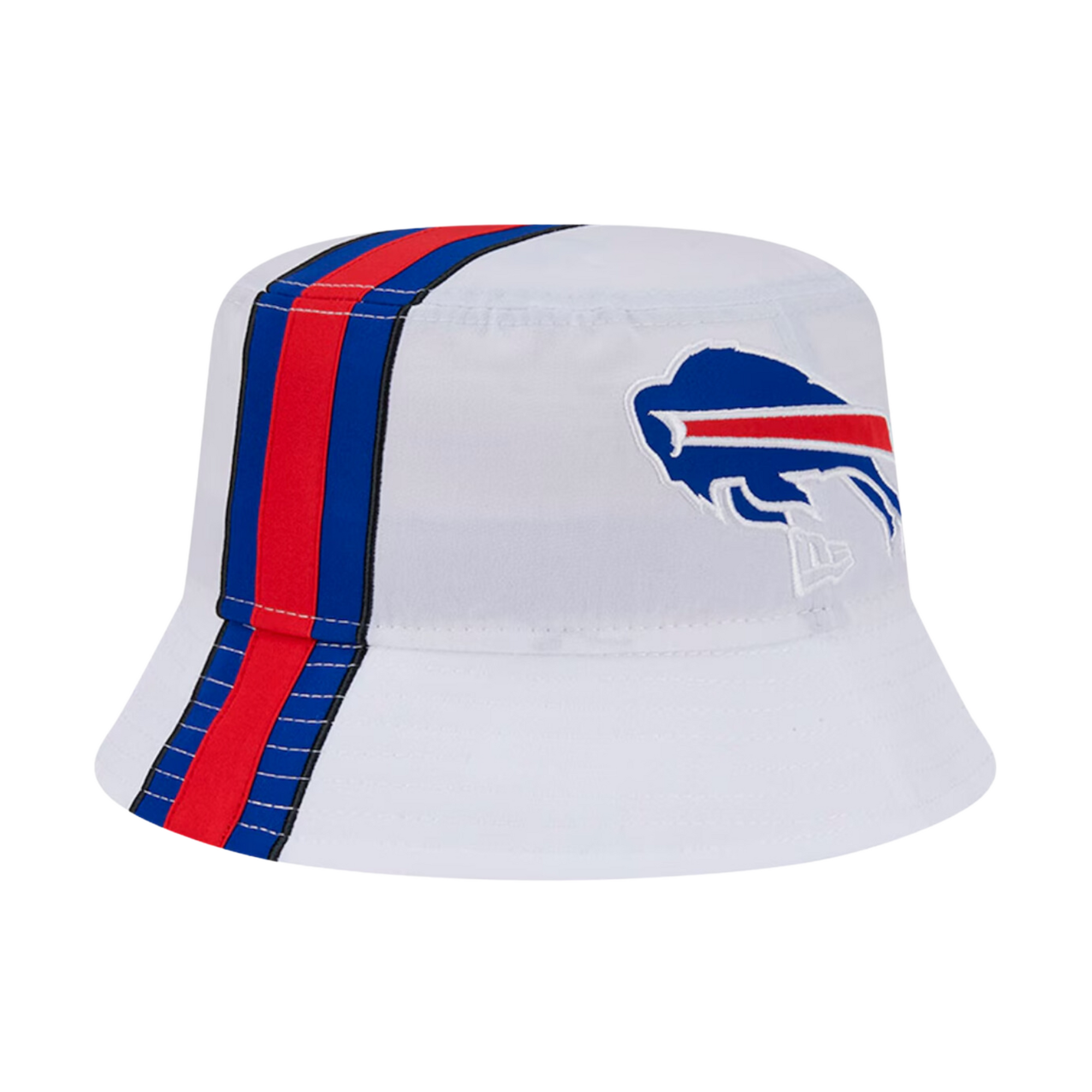 New Era Buffalo Bills Helmet White Bucket Hat